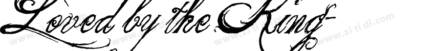 Loved by the King字体转换
